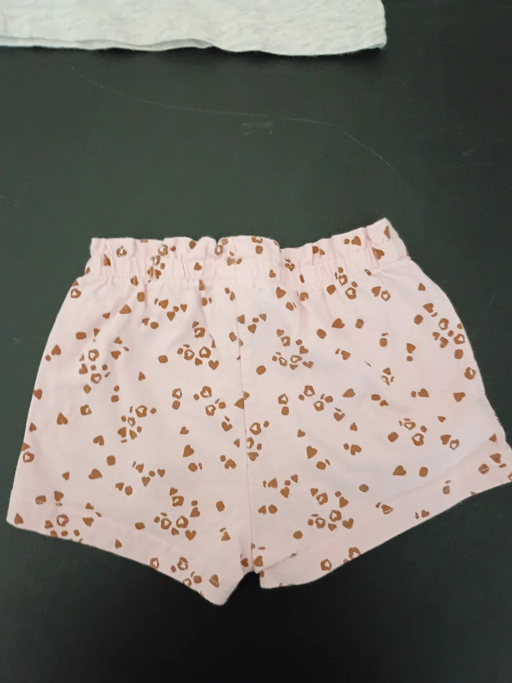 Child of Mine by Carter’s Baby Girl 2-Piece Short Set - Pink Leopard Cat Graphic